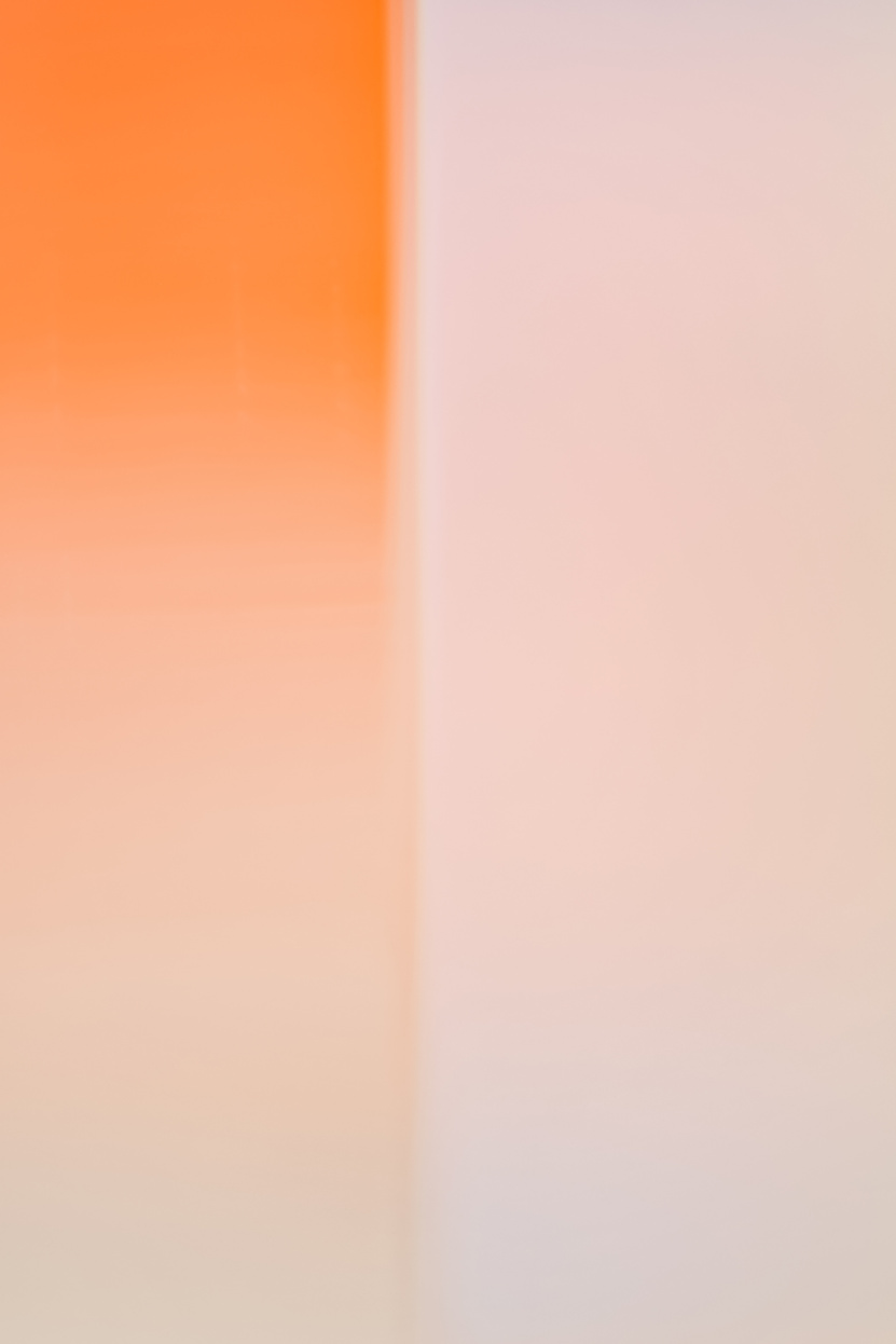 A White and Orange Color Illustration
