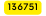 136751