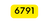 6791