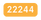 22244