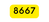8667