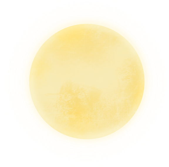 湖面月亮倒影中秋节完整插画月亮
