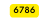 6786
