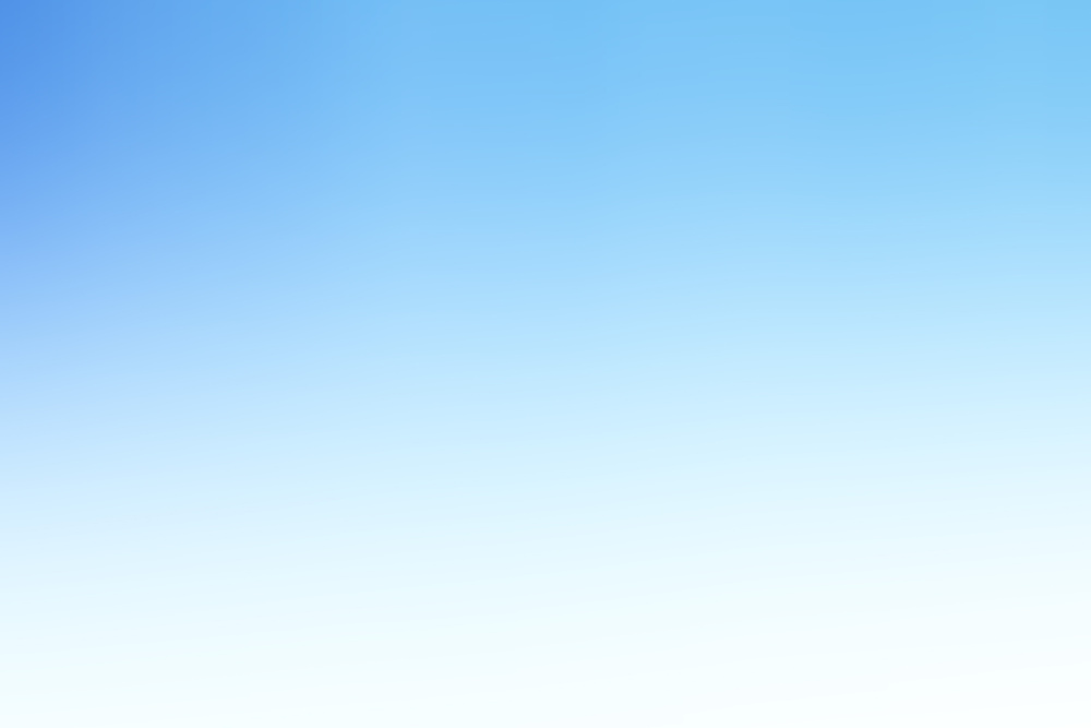 Gradient blue white light background