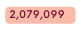 2 079 099