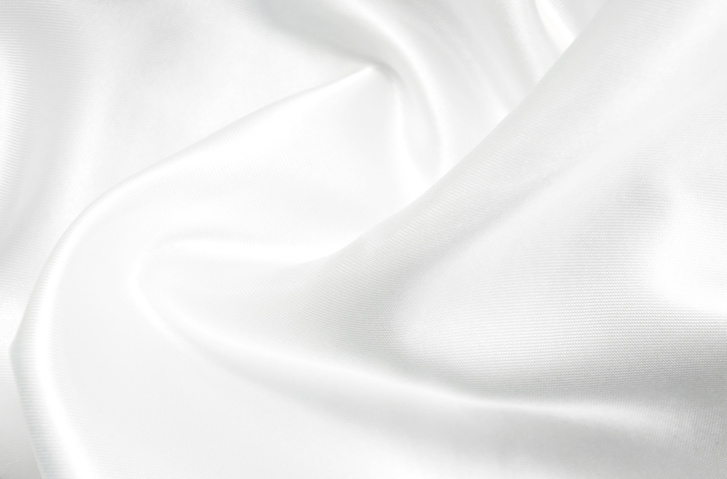 White silk background