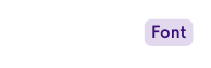 Font