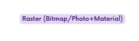 Raster Bitmap Photo Material