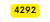 4292