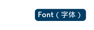 Font 字体